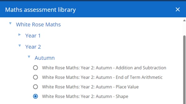 White Rose Maths Year 2 Shape Assessment